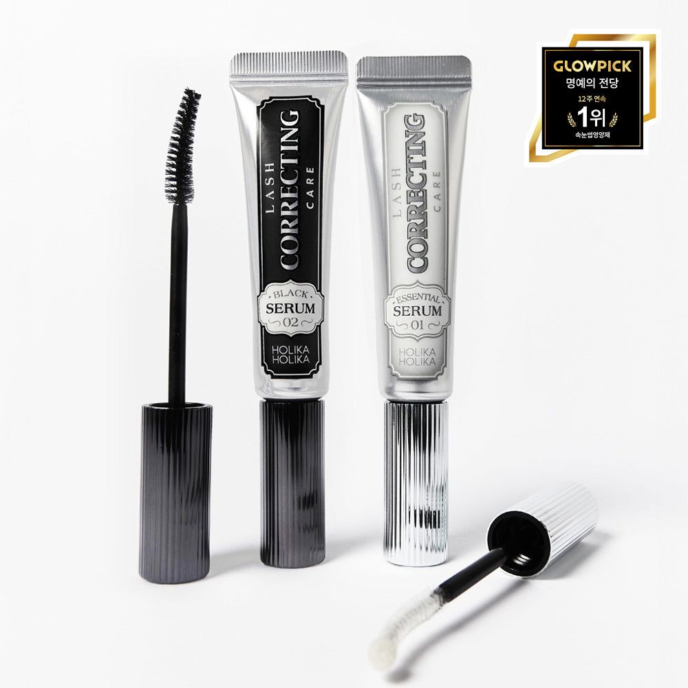 [HOLIKA HOLIKA] Holika Holika Lash Correcting Care Eyelash Nutrient Double Set (Honey Combination/1+1)