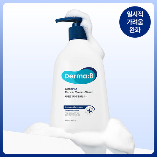 [Derma B] Dermavi CeraMD Repair Cream Wash 400ml