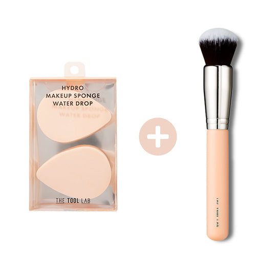 [the tool lab] The Tool Lab Hydro Sponge Project (2 water drops included + 106 foundation brush)