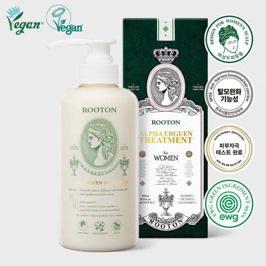 [ROOTON] Luton Alpha Ergen Treatment for Women’s Scalp 500ml (Scalp & Hair Dual Care)