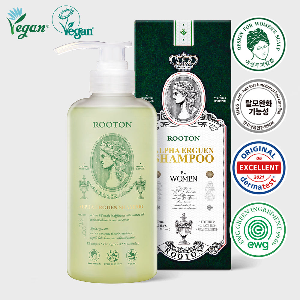 [ROOTON] Luton Alpha Ergen Shampoo for Women's Scalp 500ml (Alleviates hair loss symptoms)