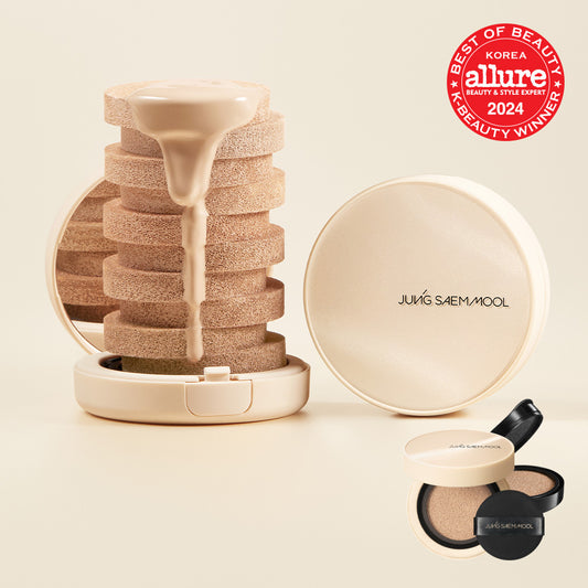 [JUNGSAEMMOOL] JUNGSAEMMOOL Skin Nuder Cover Layer Cushion (main product + refill)