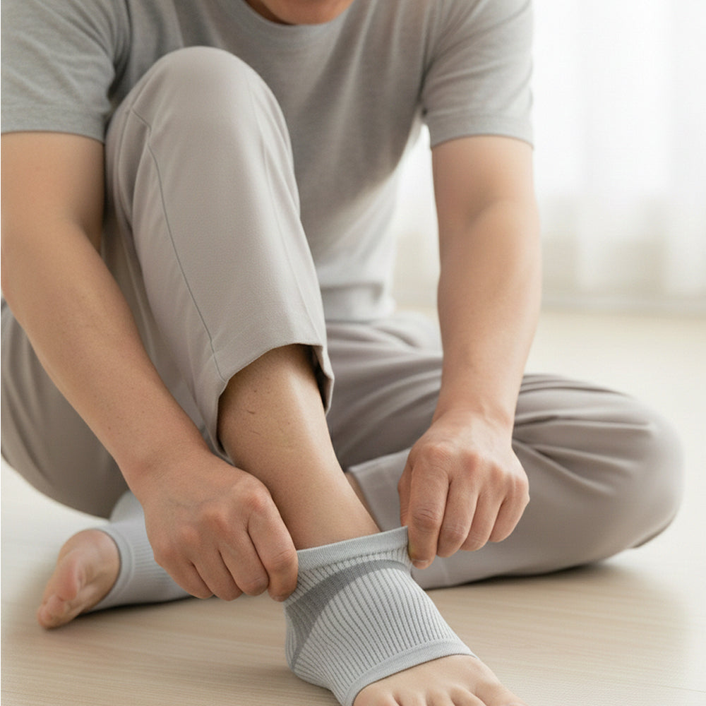 [Toola] Tula feuchtigkeitsspendende Socken, Fersen-Feuchtigkeitssocken