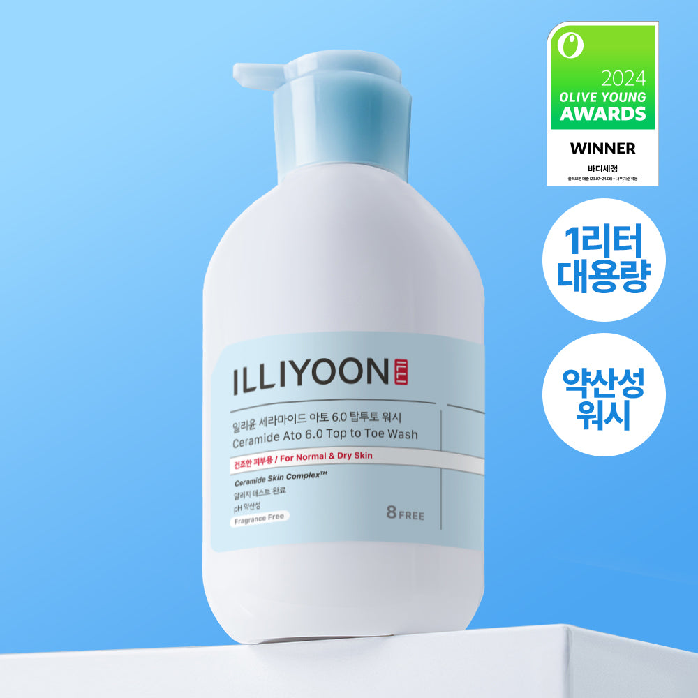 [ILLIYOON] Illiyoon Ceramide Ato 6.0 Top to Toe Wash 1000ML