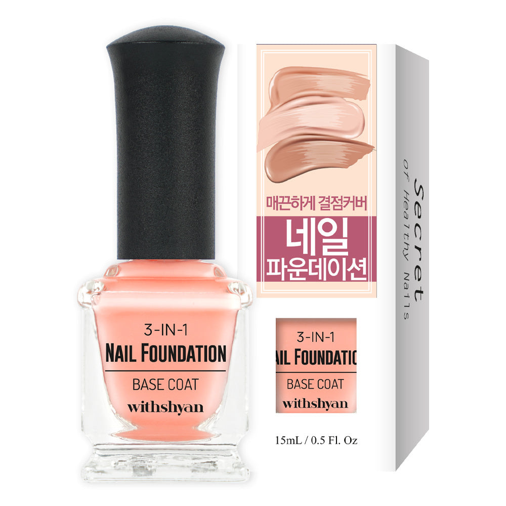[withshyan] With Shan 3-in-1 Nail Foundation 15ml