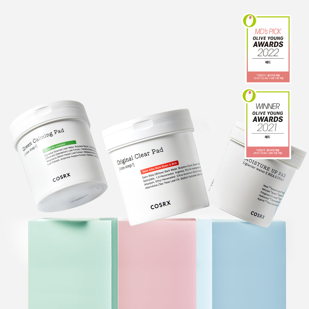 [COSRX] COSRX One Step Pad 90 sheets, choose 1 out of 3 types