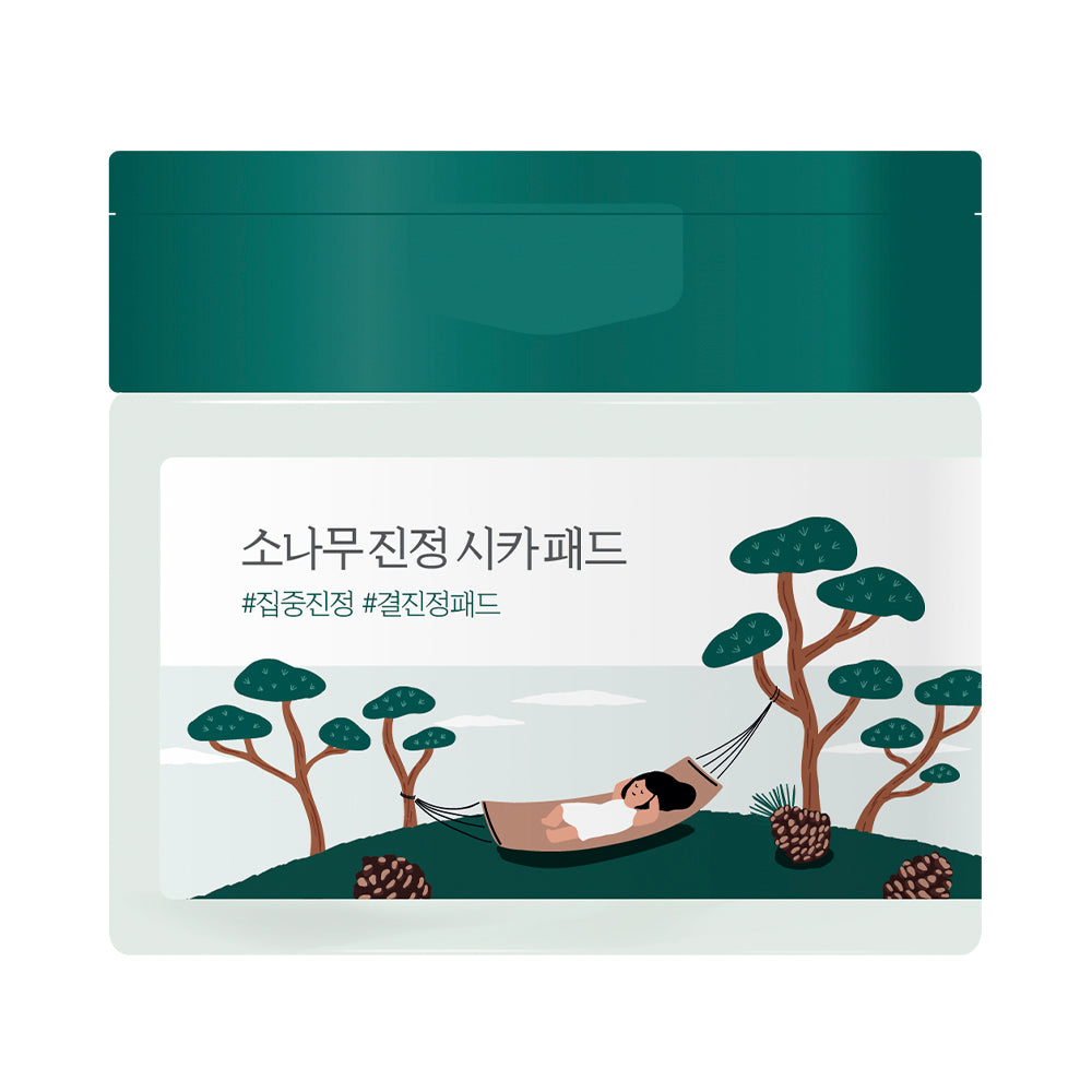 [Round Lab] Round Wrap Pine Calming Cica Pads 50 Blätter