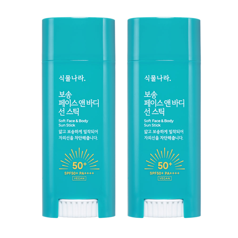 [Shingmulnara] Plant Nara Stick solaire doux/refroidissant/imperméable 3 types (jeu de recharges/1+1)