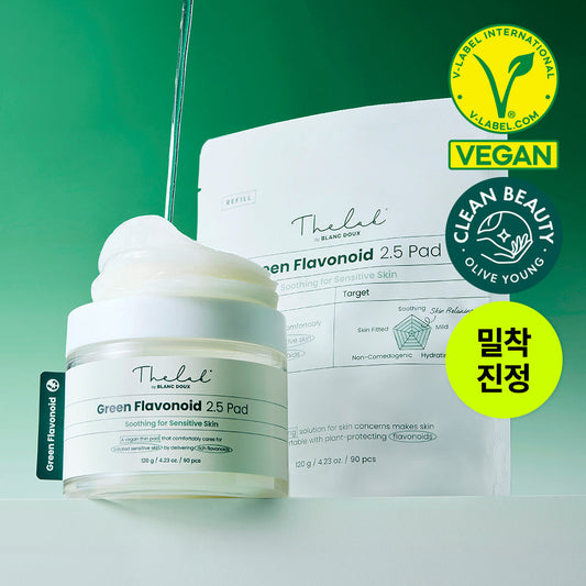 [the lab by blanc dou] The Lab by Blanc Do Green Flavonoid 2.5 Pad 90 Sheet Refill Special (+90 Sheets)