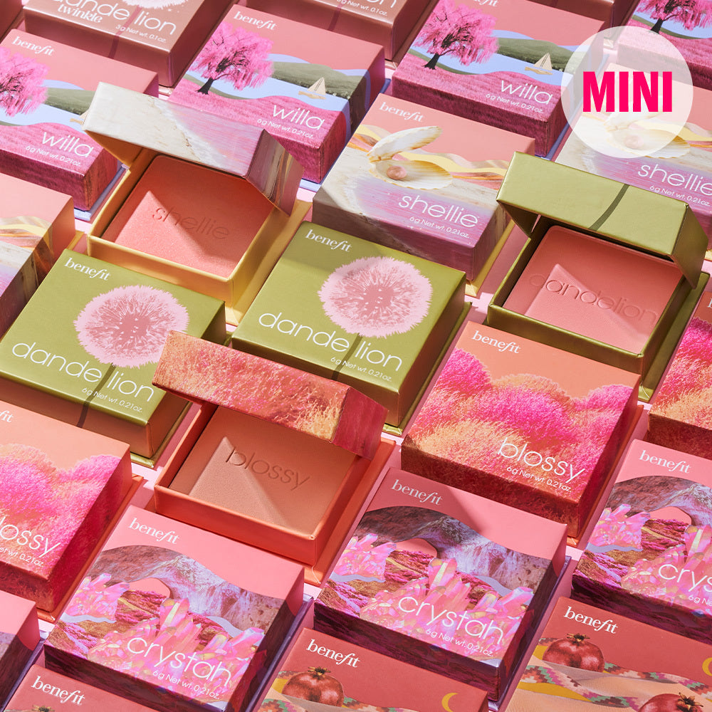 [benefit] Benefit Blusher Mini (Choose 1 of 4 types)