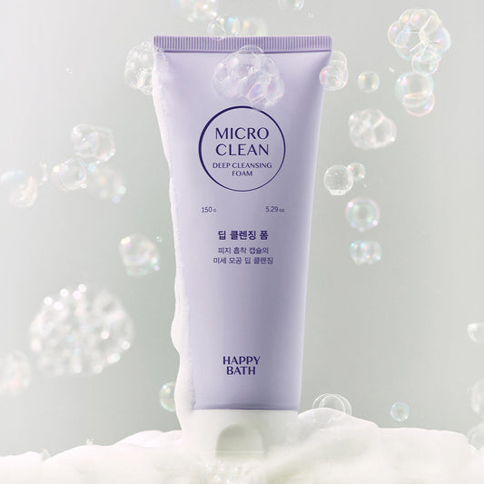 [Happybath] Happy Bath Micro Clean Deep Cleansing Foam 150G