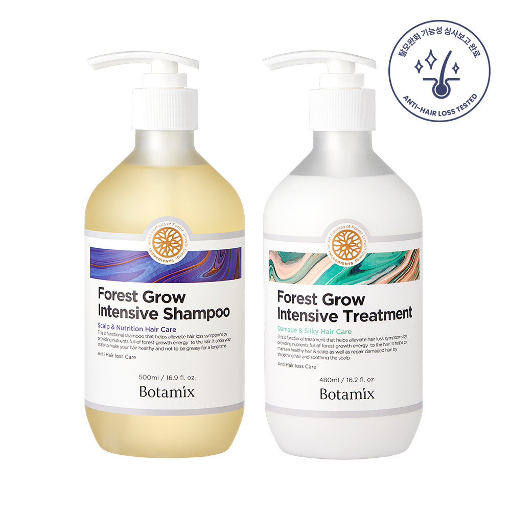 [botamix] Botamix Forest Grow Intensive Shampoo, choose 1 of 2 treatments (alleviate hair loss symptoms)