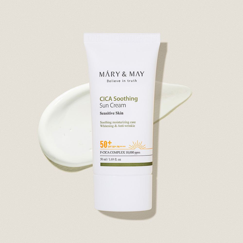 [MARY&MAY] マリーアンドメイ シカ スージング サンクリーム SPF50+ PA++++ 50ml
