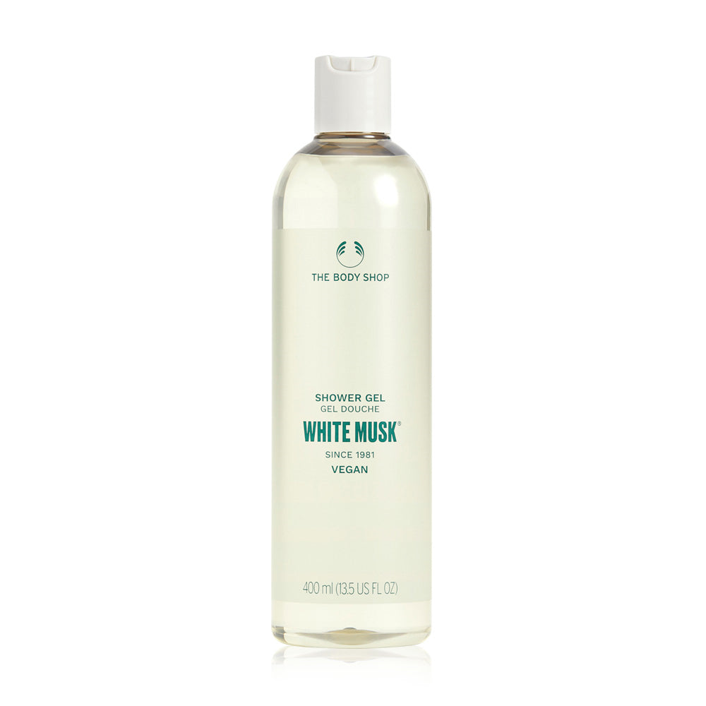 [THE BODY SHOP] The Body Shop White Musk Body Care 2-piece Set (Shower Gel 400ml + Body Lotion 400ml)