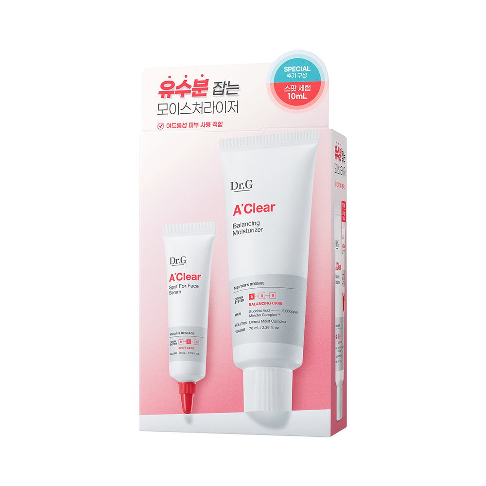 [Dr. G] Dr.G Aclear Balancing Moisturizer 70ml Special (+Serum 10ml)
