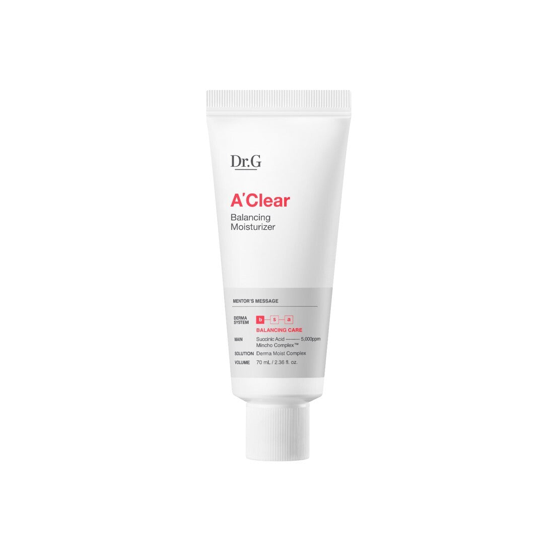 [Dr. G] Dr.G Aclear Balancing Moisturizer 70ml Special (+Serum 10ml)