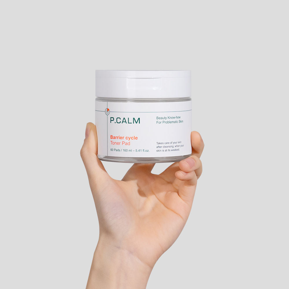 [p.calm] Picam Barrier Cycle Toner Pads 60 sheets