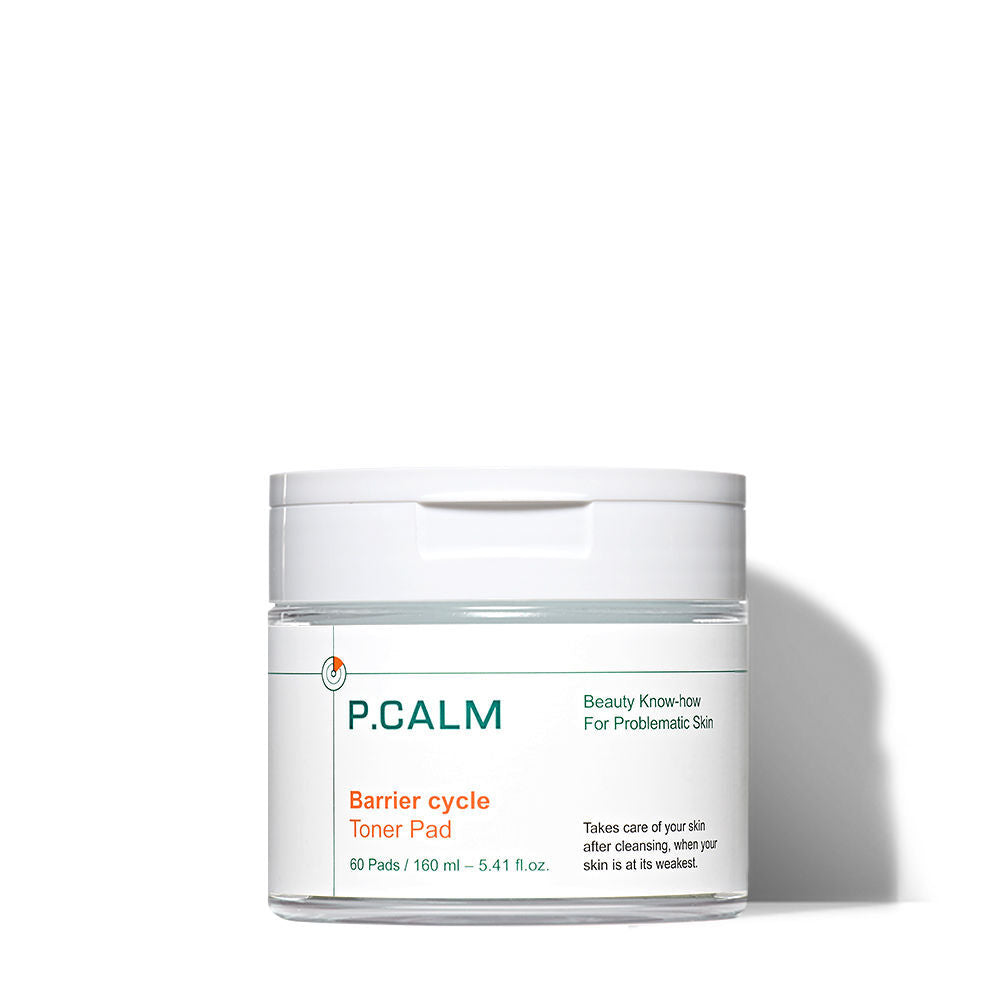 [p.calm] Picam Barrier Cycle Toner Pads 60 sheets