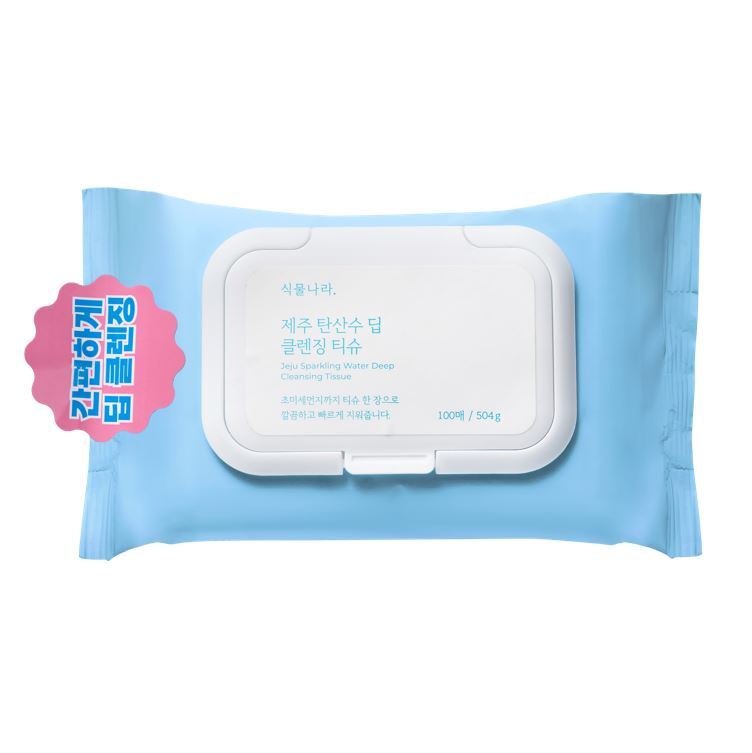 [Shingmulnara] Botanara Jeju Carbonated Water Deep Cleansing Tissue