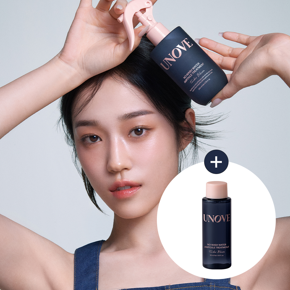 [UNOVE] Anob No Wash Water Ampoule Treatment 200ml+50ml giveaway plan (spray hair pack)