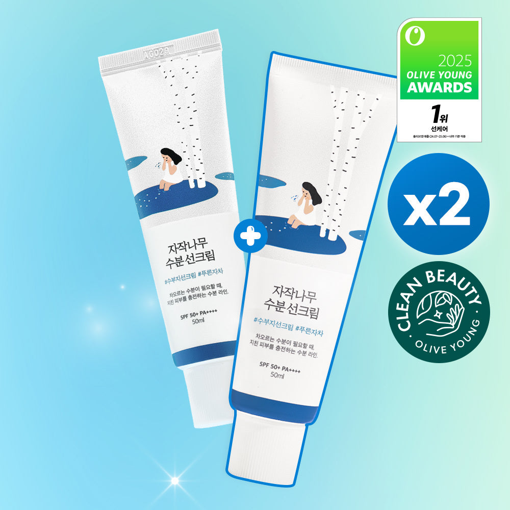 [Round Lab] Birch Moisture Sun Cream Duo (50ml x 2)