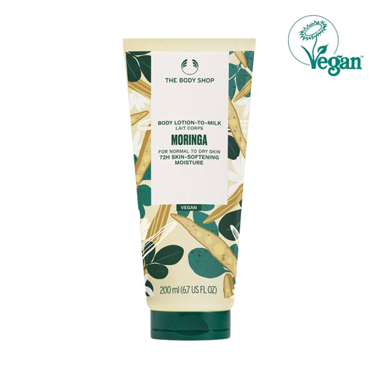 [THE BODY SHOP] The Body Shop Moringa Body Lotion to Milk 200ml