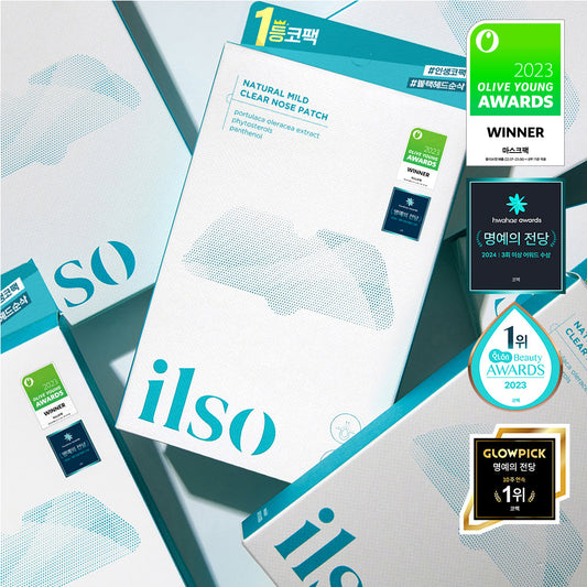[Ilso] Ilso Natural Mild Clear Nose Pack of 5