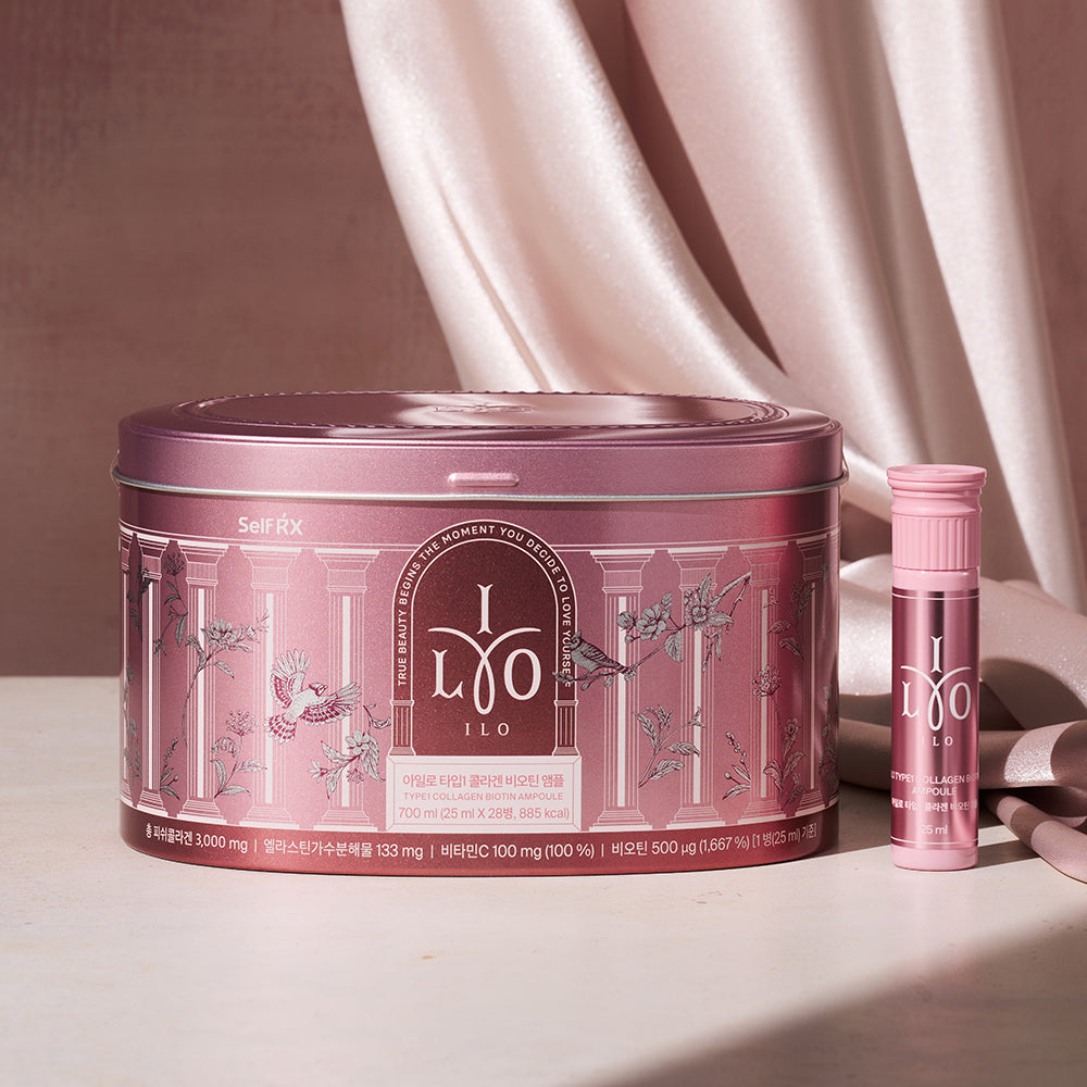 [Ilo] Aylo Type 1 Collagen Biotin Ampoule 8+2/28 packs (10/28 day supply)