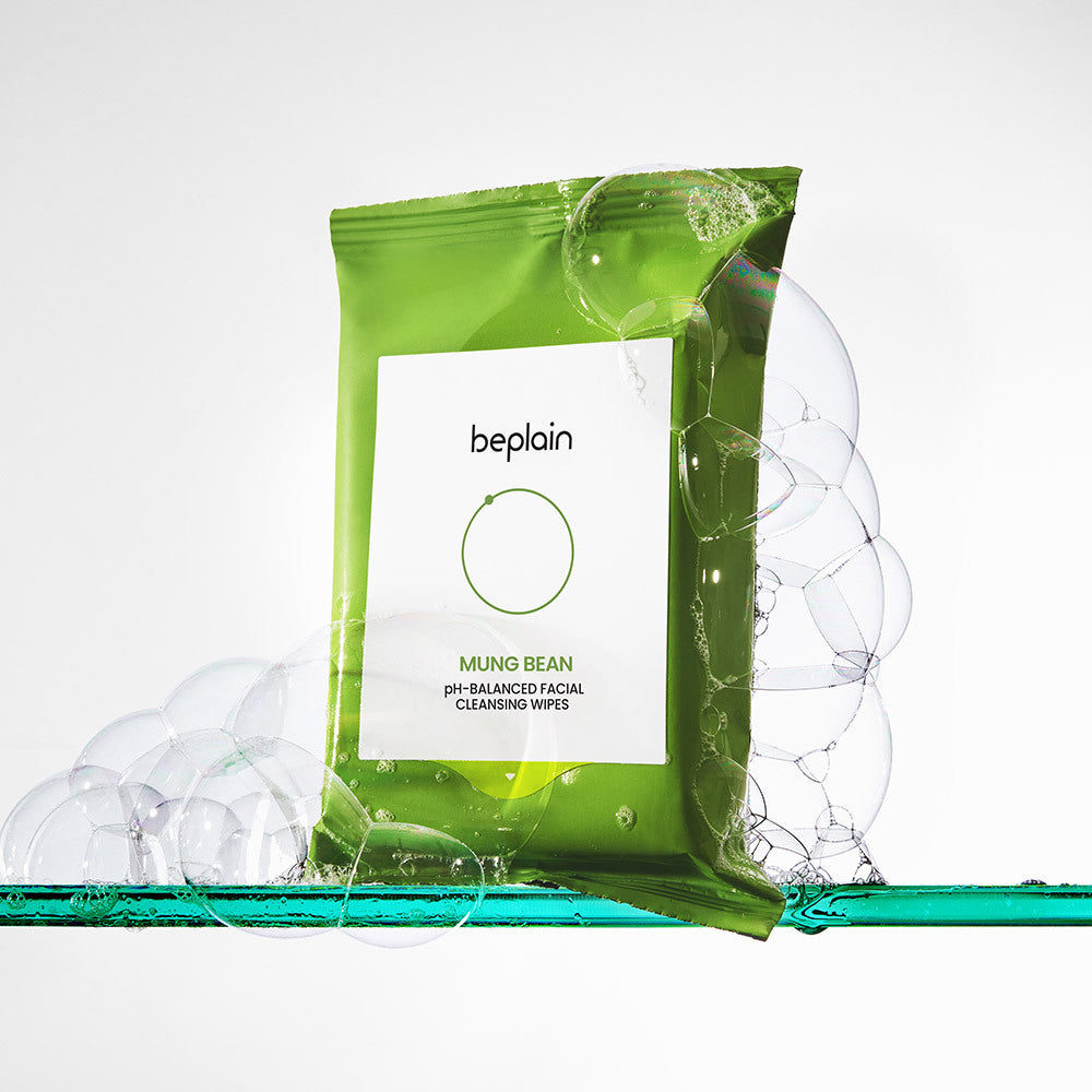 [beplain] Be-Plain Mung Bean Mildly Acidic Cleansing Water Tissues (20 sheets)