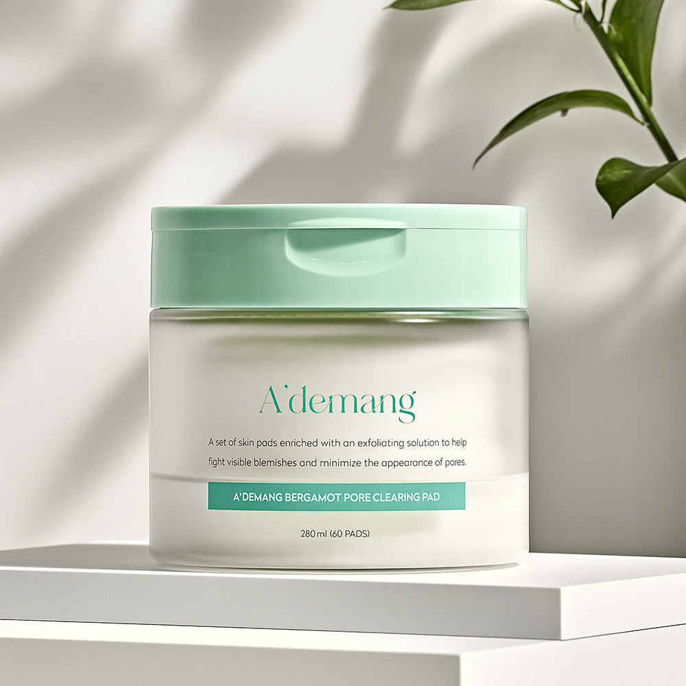 [Ademang] Adman Bergamot Pore Clearing Toner Pad 60 sheets