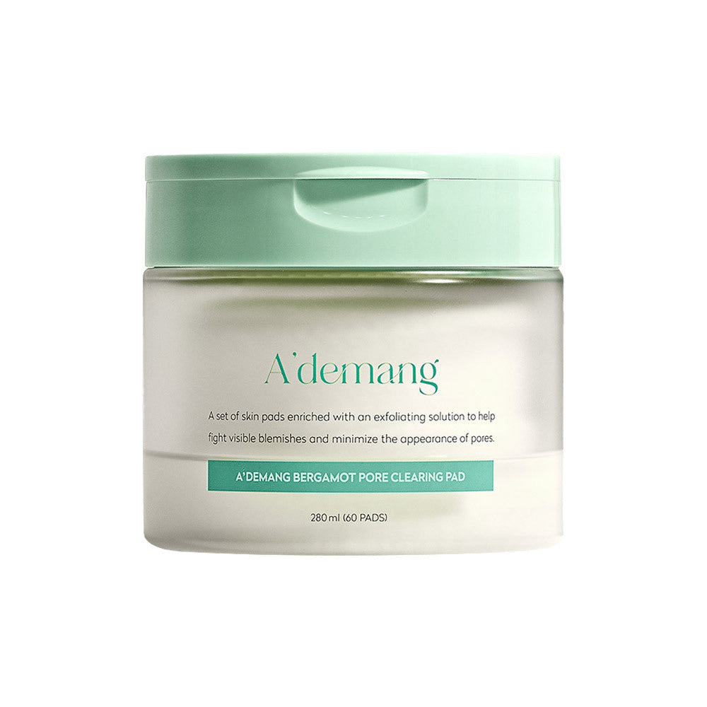 [Ademang] Adman Bergamot Pore Clearing Toner Pad 60 sheets