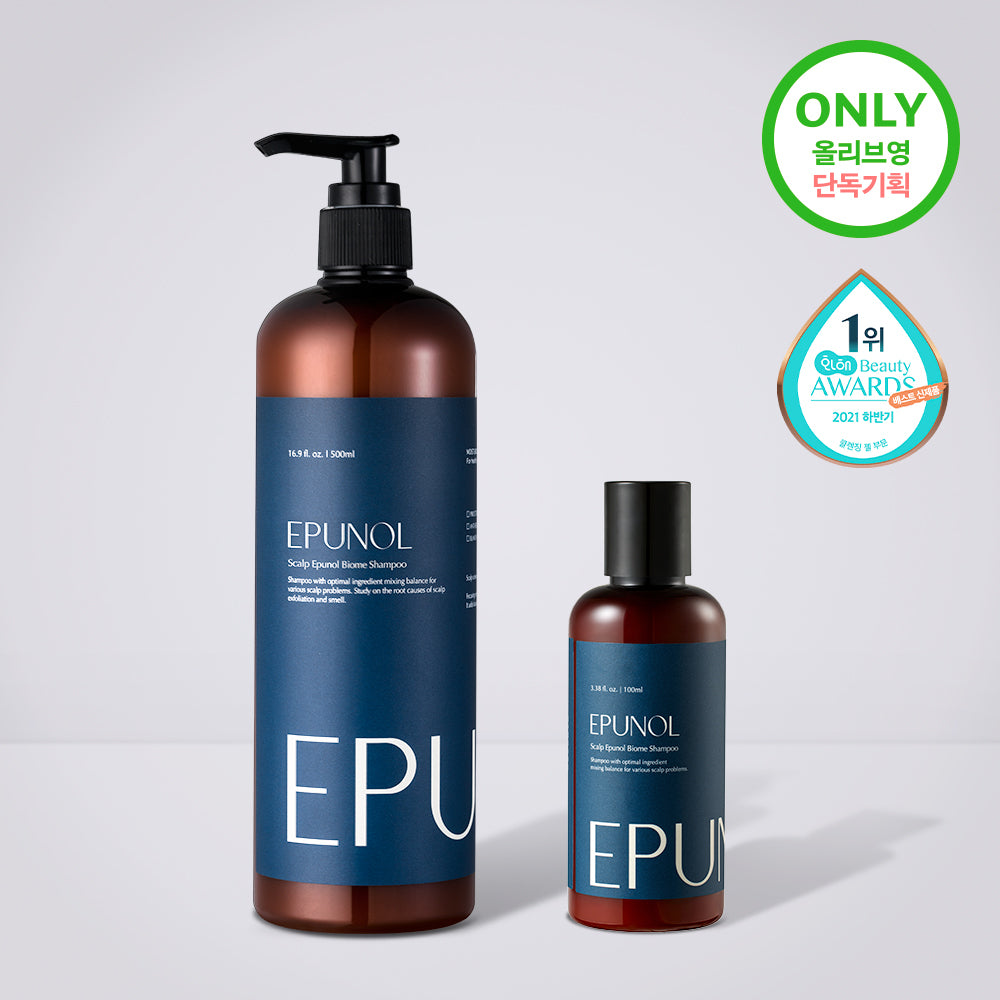 [EPUNOL] Efunol Biome Shampoo 500ml+100ml Special Set