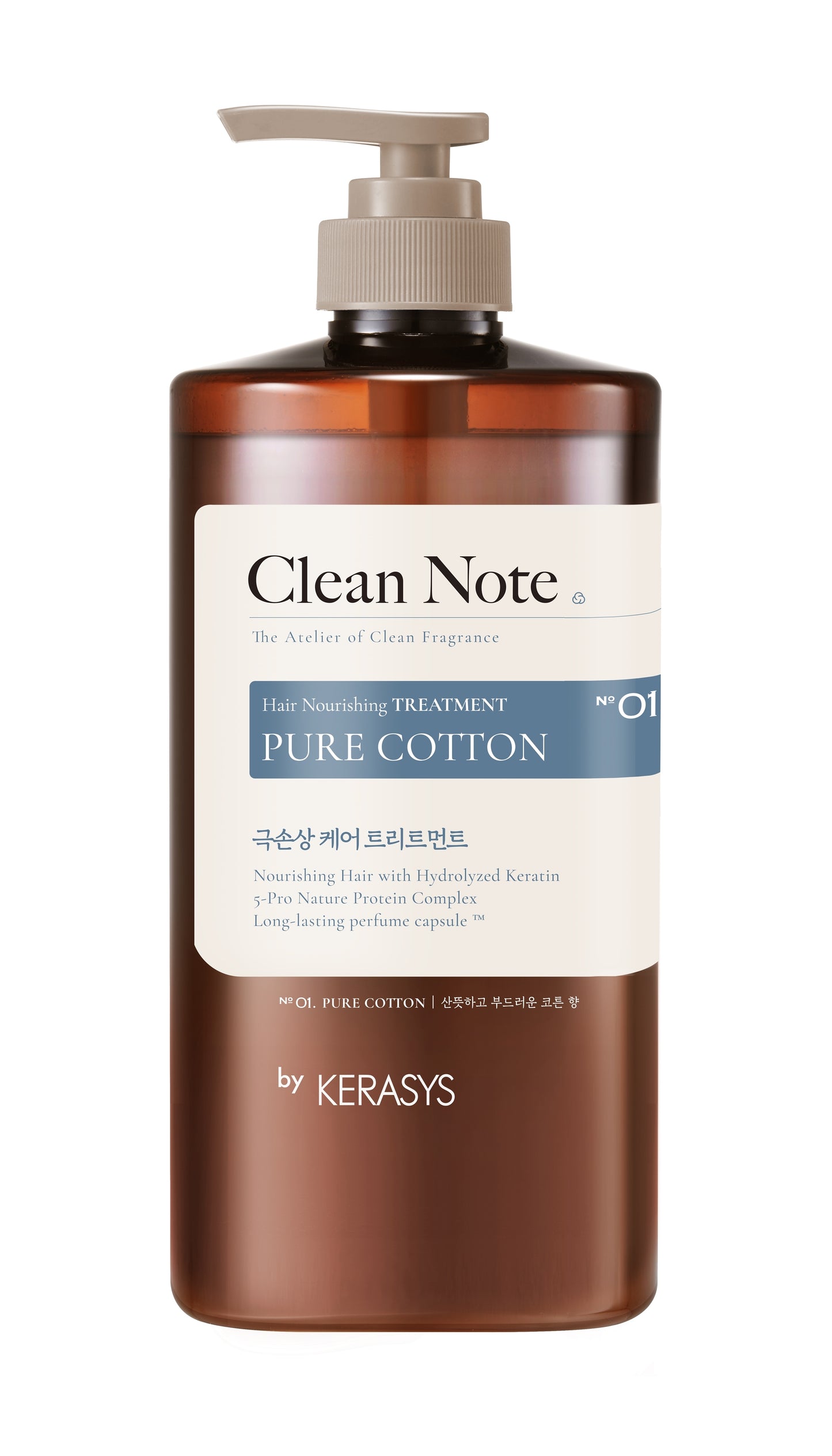 [Kerasys] Kerasys Clean Note Pure Cotton Treatment 1L