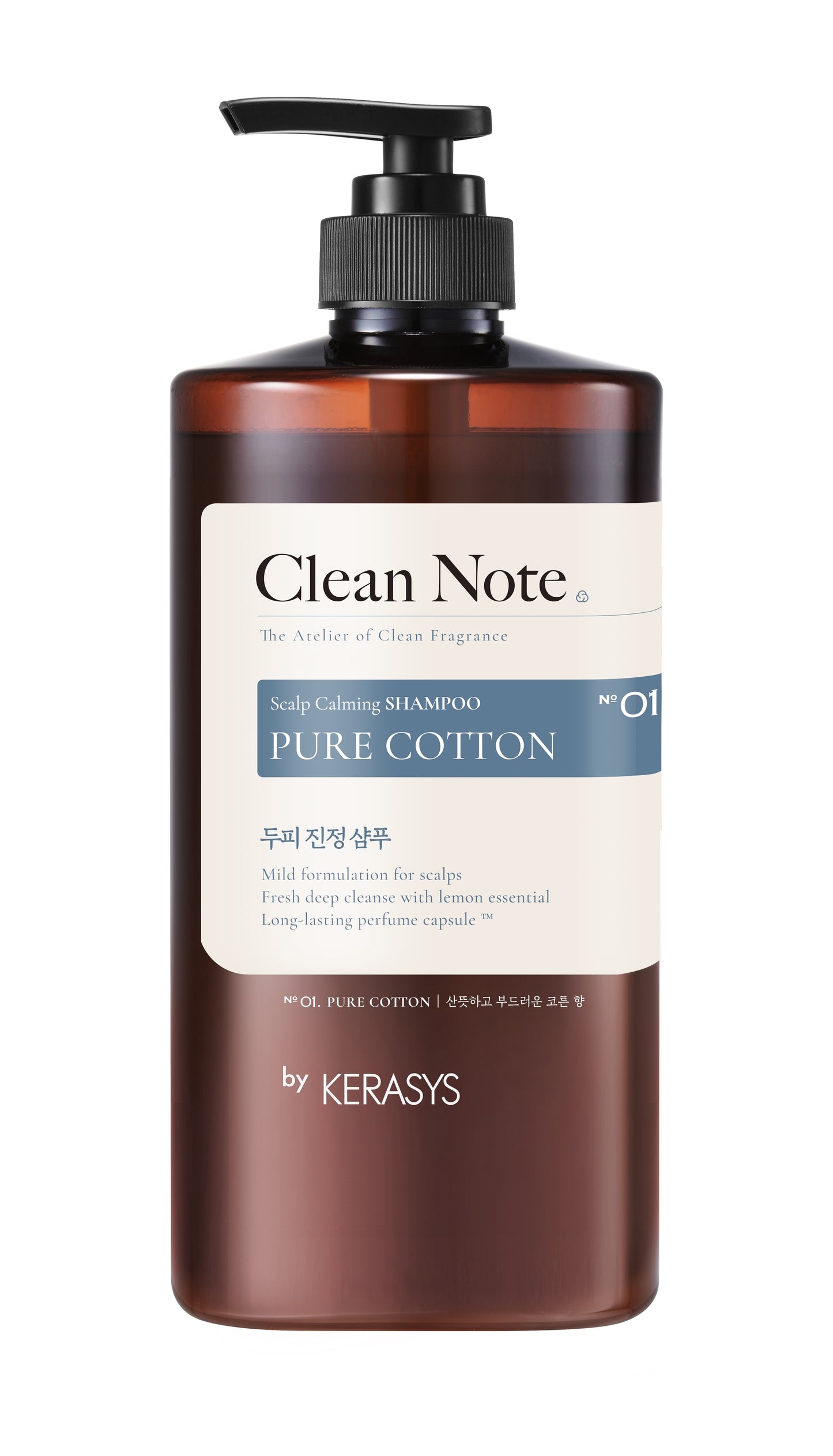 [Kerasys] Kerasys Clean Note Pure Cotton Shampoo 1L