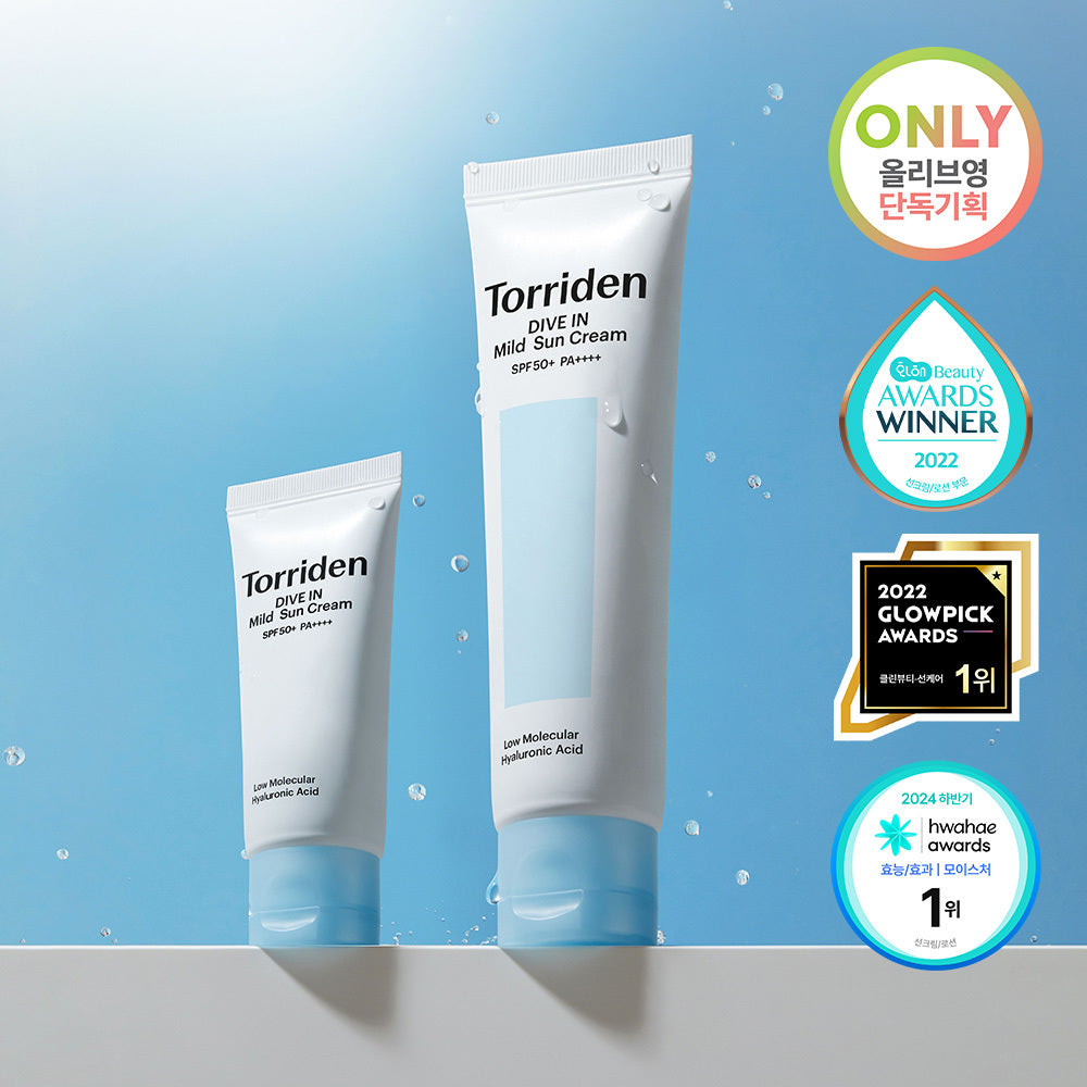 [Torriden] Toriden Dive-In Mugijacha Mild Sun Cream 60ml Special (+20ml additional gift)
