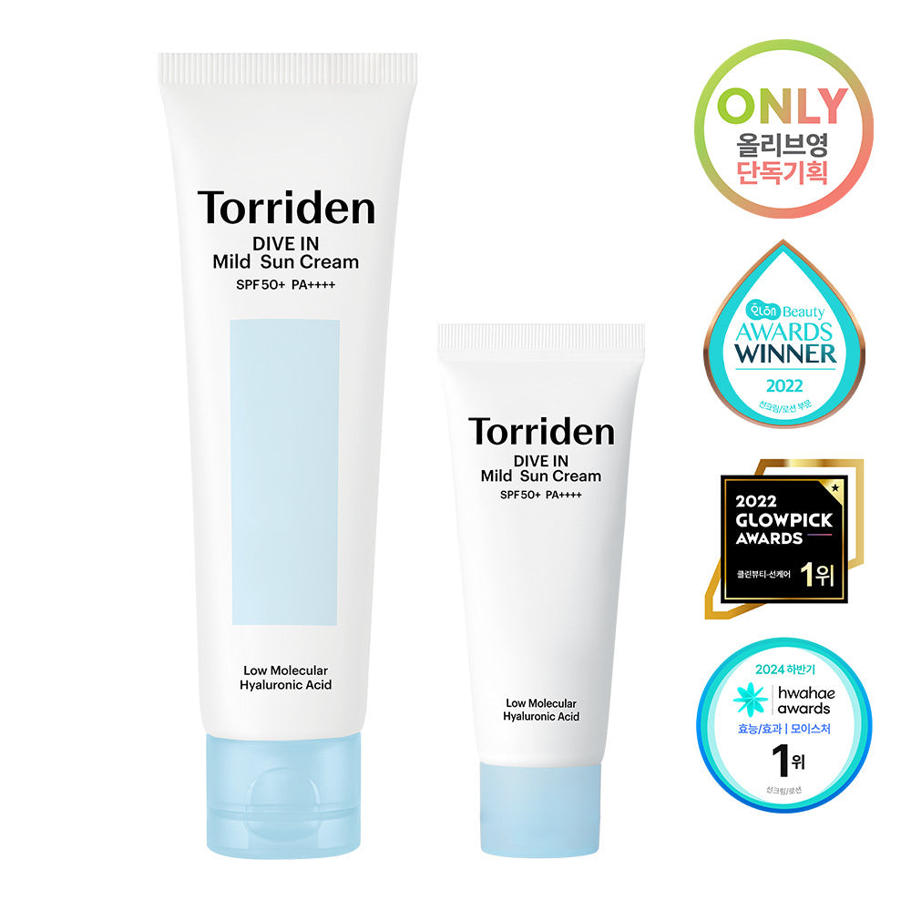 [Torriden] Toriden Dive-In Mugijacha Mild Sun Cream 60ml Special (+20ml additional gift)