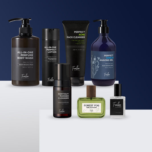 [Foellie] Poelier Homme All-in-One Lotion Body Wash Perfume Shampoo Collection