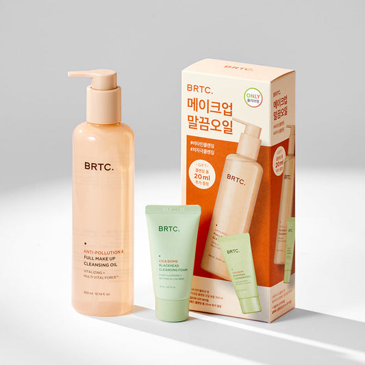 [BRTC] BRTC Anti-Pollution & Full Makeup Cleansing Oil 300ml special (+ 20ml foam included)