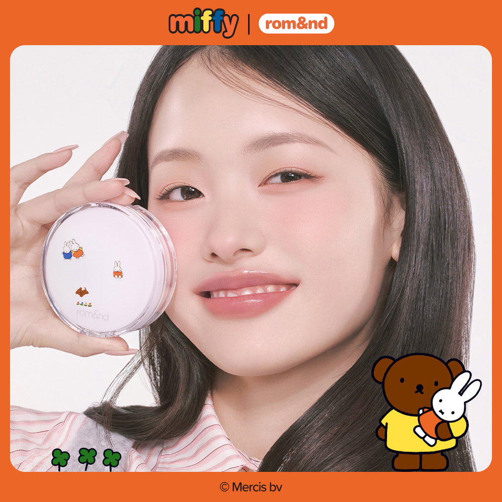 [rom&nd] Rom& | Miffy Bear Water Cushion Special/Single Item