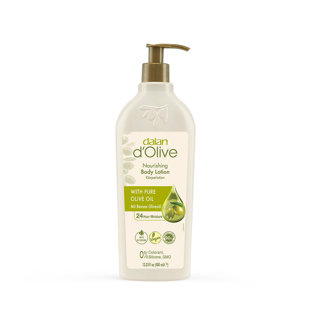 [DALAN] Dalan Pure Olive Oil High Moisturizing Body Lotion 400ml