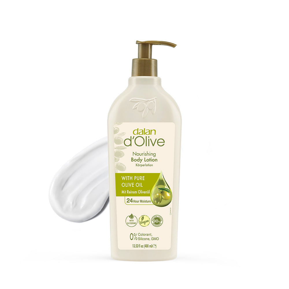 [DALAN] Dalan Pure Olive Oil High Moisturizing Body Lotion 400ml