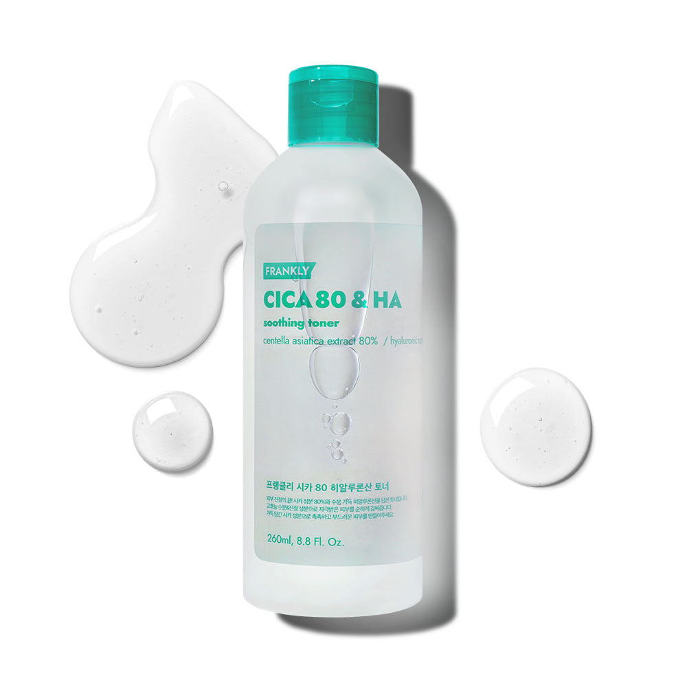 [FRANKLY] Frankley Cica80 Hyaluronic Acid Moisturizing Toner 260ml