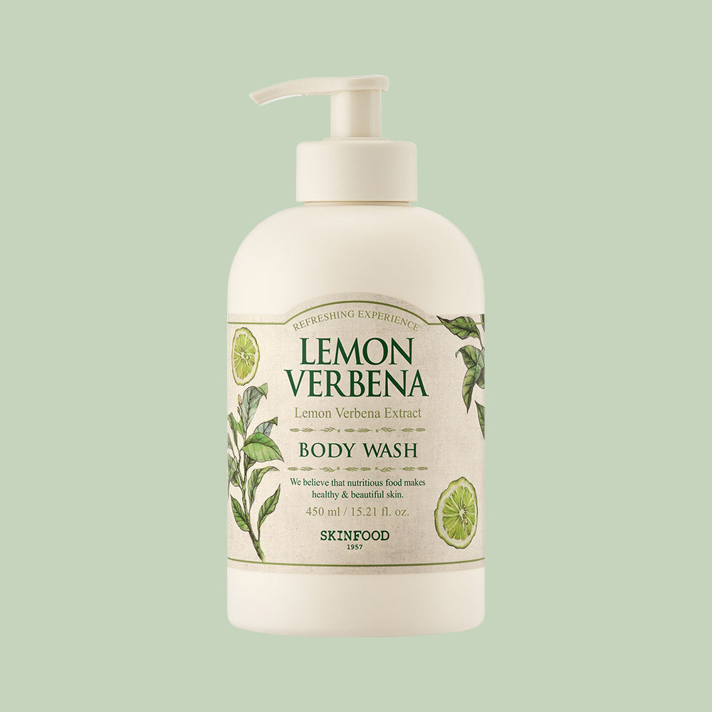 [skinfood] Skinfood Lemon Verbena Body Wash/Lotion 450ml