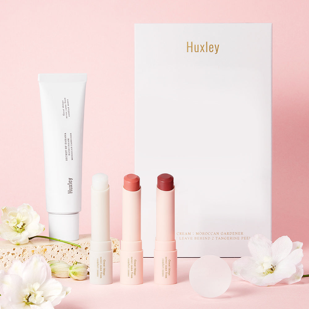 [Huxley] Huxley Hand Cream & Lip Balm Duo 4 types, choose 1