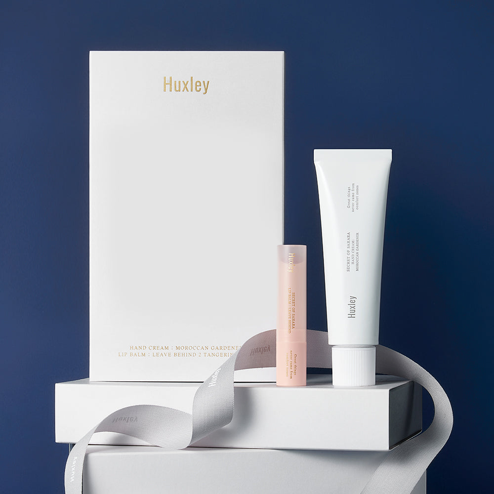 [Huxley] Huxley Hand Cream & Lip Balm Duo 4 types, choose 1