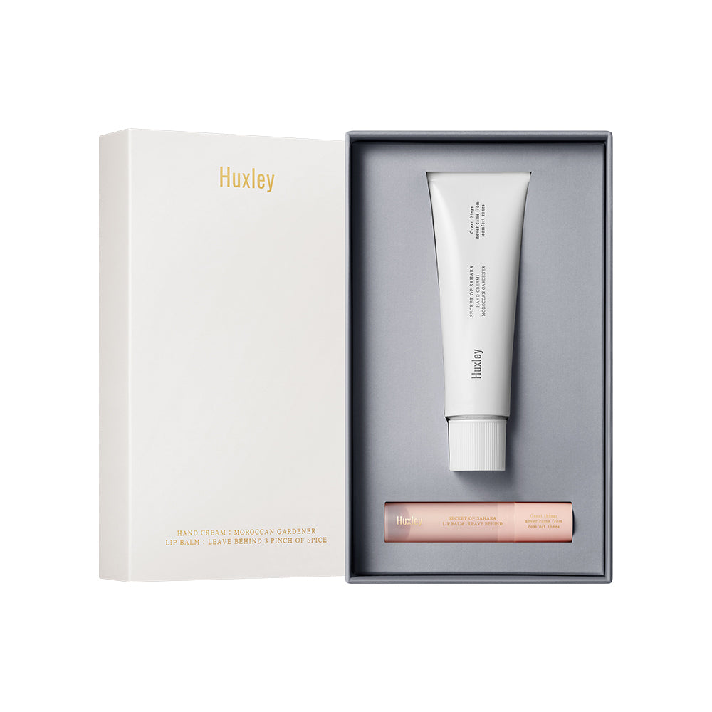 [Huxley] Huxley Hand Cream & Lip Balm Duo 4 types, choose 1