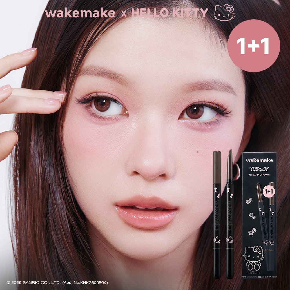 [Wakemake] Wakemake Natural Hard Augenbrauenstift 9FARBEN (1+1 Plan)