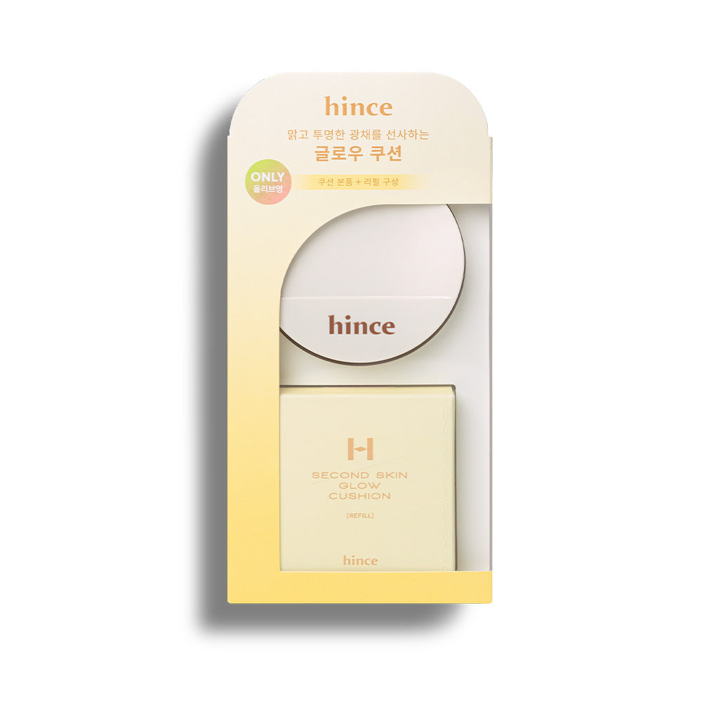 [Hince] Hince Second Skin Glow Cushion (main product + refill)