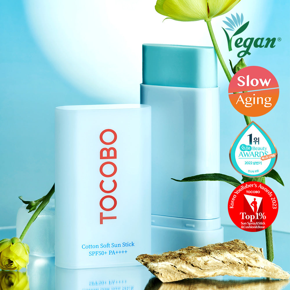 [TOCOBO] Tocobo Sun Stick 19g SPF50+ PA++++ (Cotton Soft/Cica Cooling)