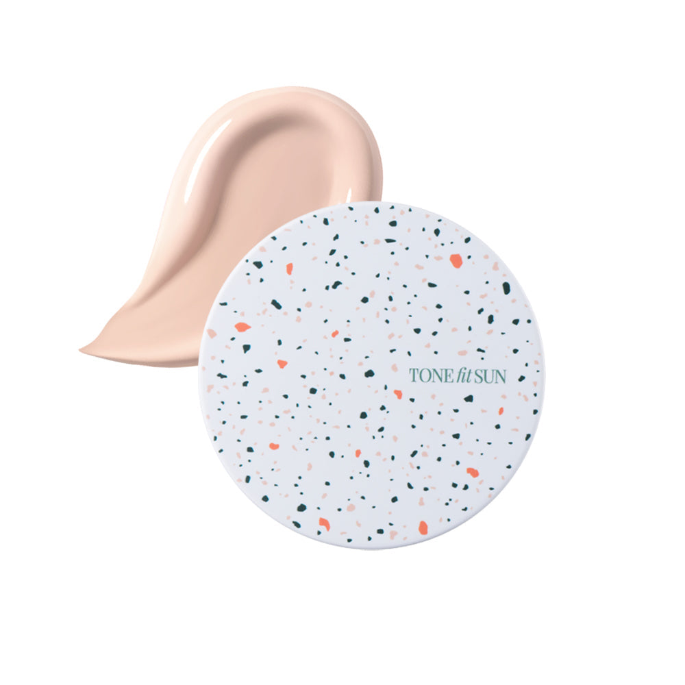 [TONEFITSUN] Tone Fit Sun Padefree Vegan Thin Fit Sun Cushion 2 Types Choose 1 (Ping Be Tone Up/Bebe Tone Up) SPF50+ PA++++